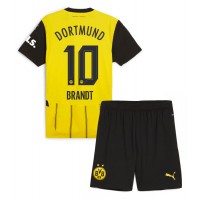 Camiseta Borussia Dortmund Julian Brandt #10 Primera Equipación Replica 2024-25 para niños mangas cortas (+ Pantalones cortos)